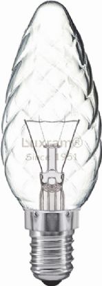 Candle 35mm Twisted Incandescent Luxram Decorative Candle Candle 35mm Twisted Incandescent Luxram Decorative Candle